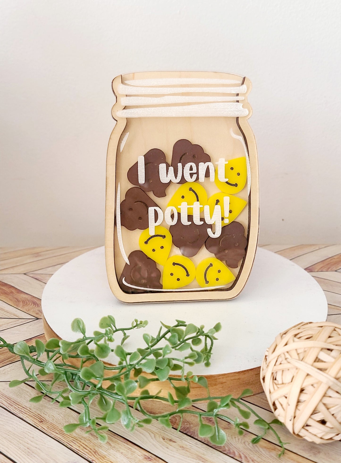 Potty reward jars