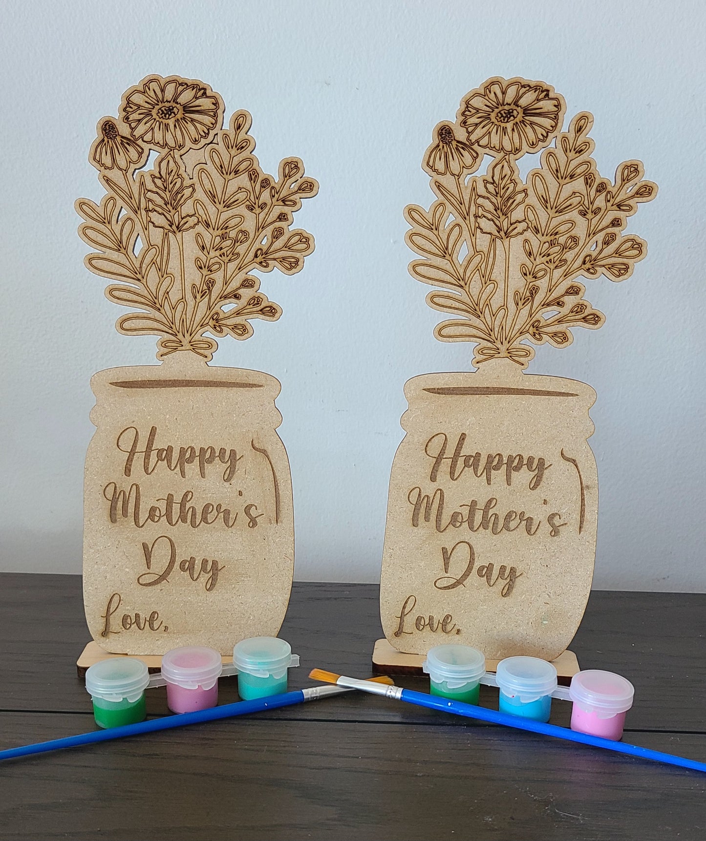 Happy Mother's day DIY paint flower