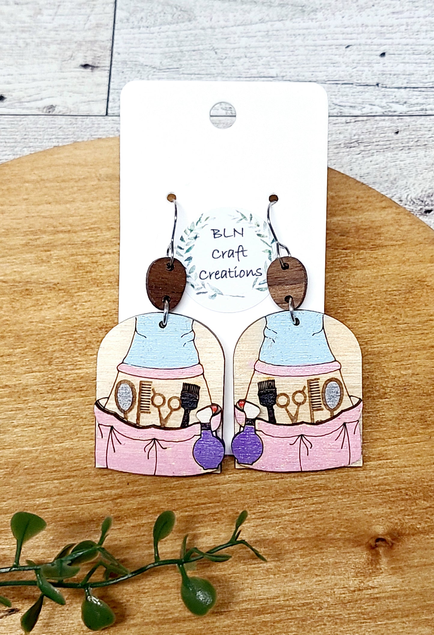 Cosmetologist/ hairstylist earrings