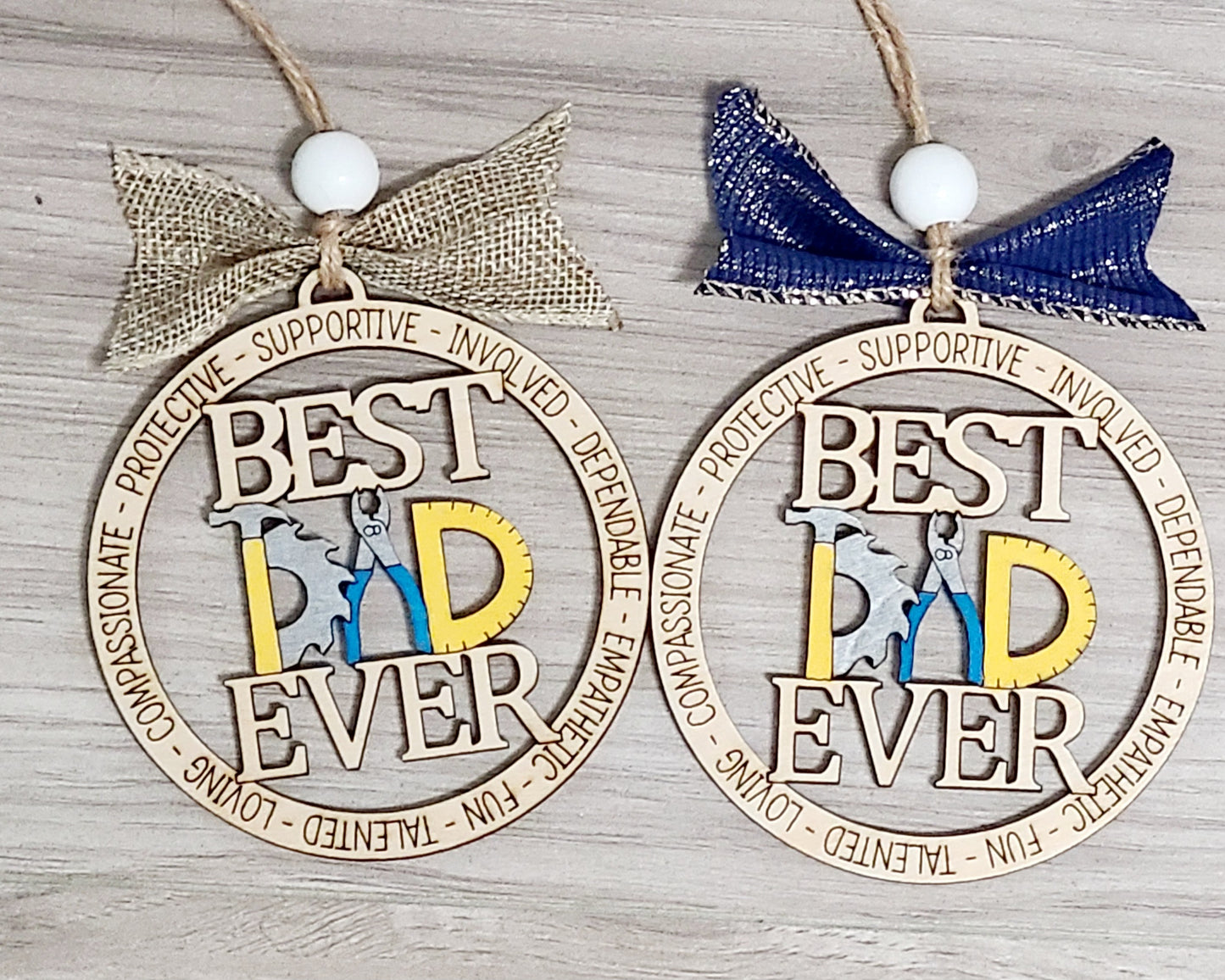 Best Dad Ever ornament