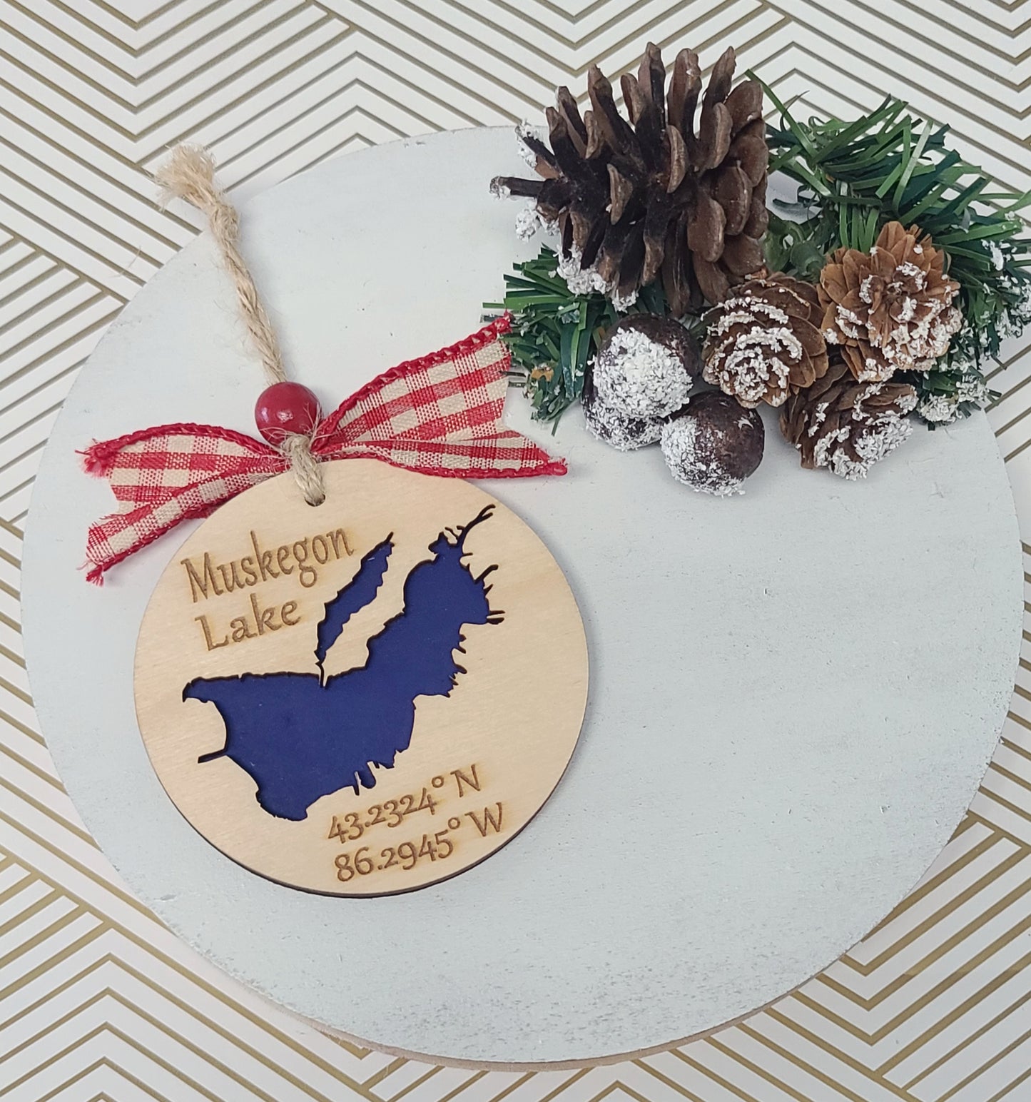 Muskegon Lake Ornament