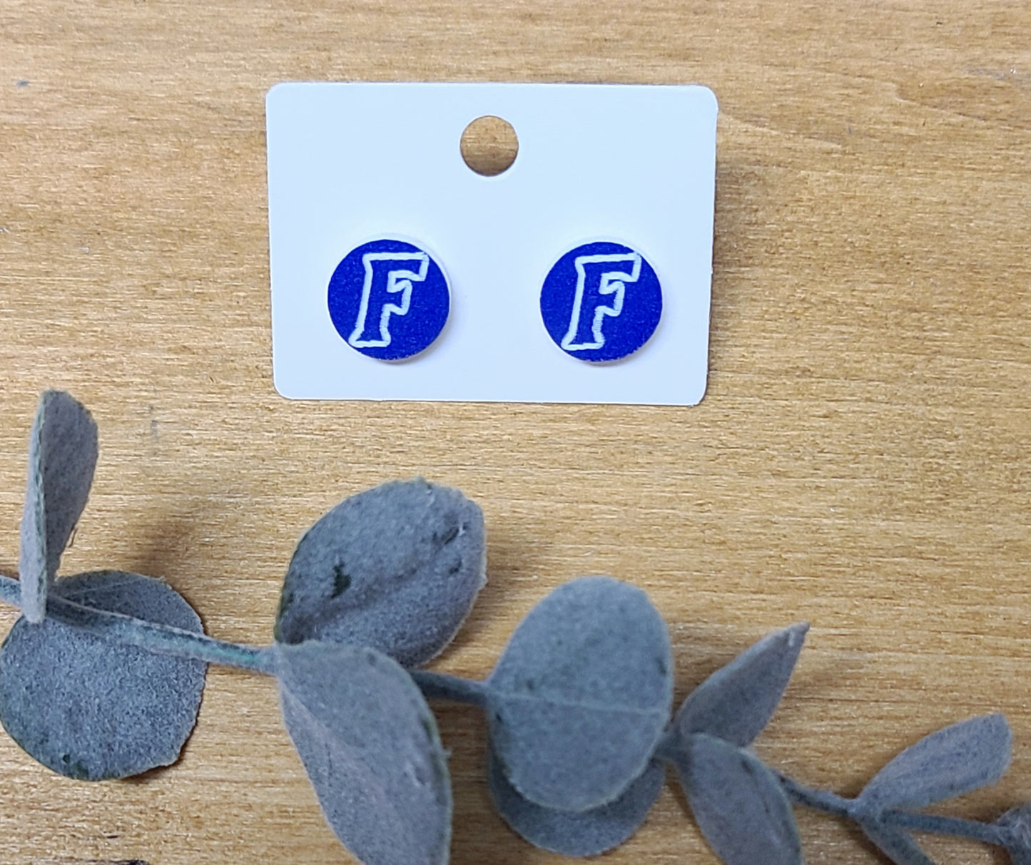 School stud earrings