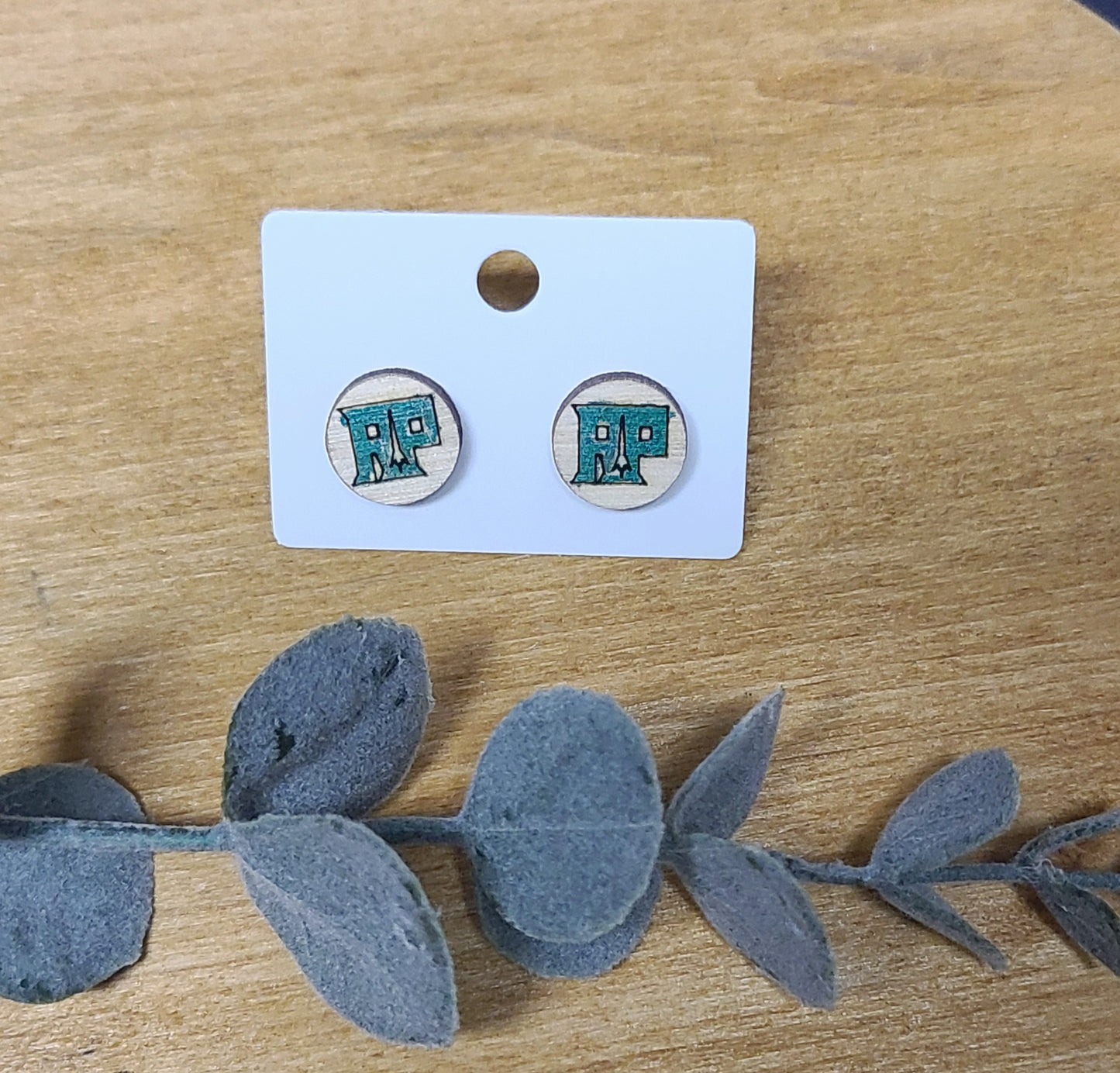 School stud earrings