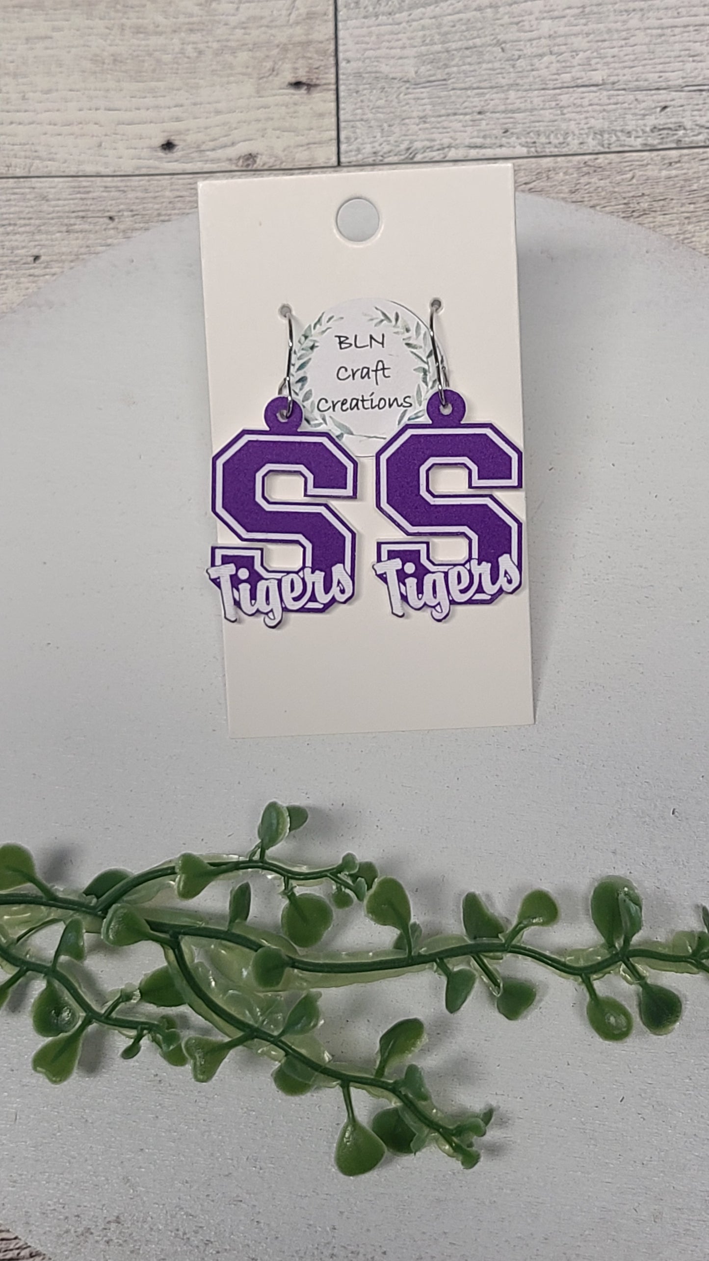 Shelby Tigers earrings