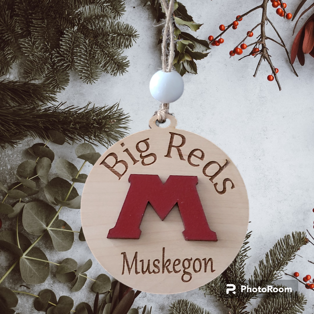 Big Reds Muskegon Ornament