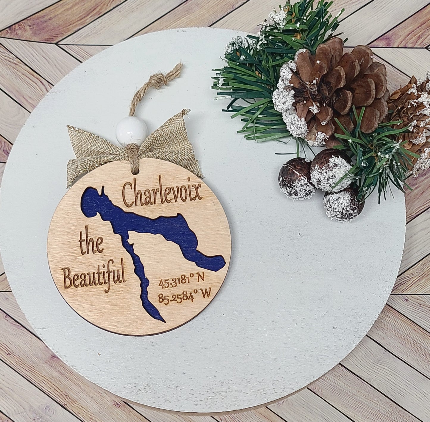 Lake Charlevoix Ornament