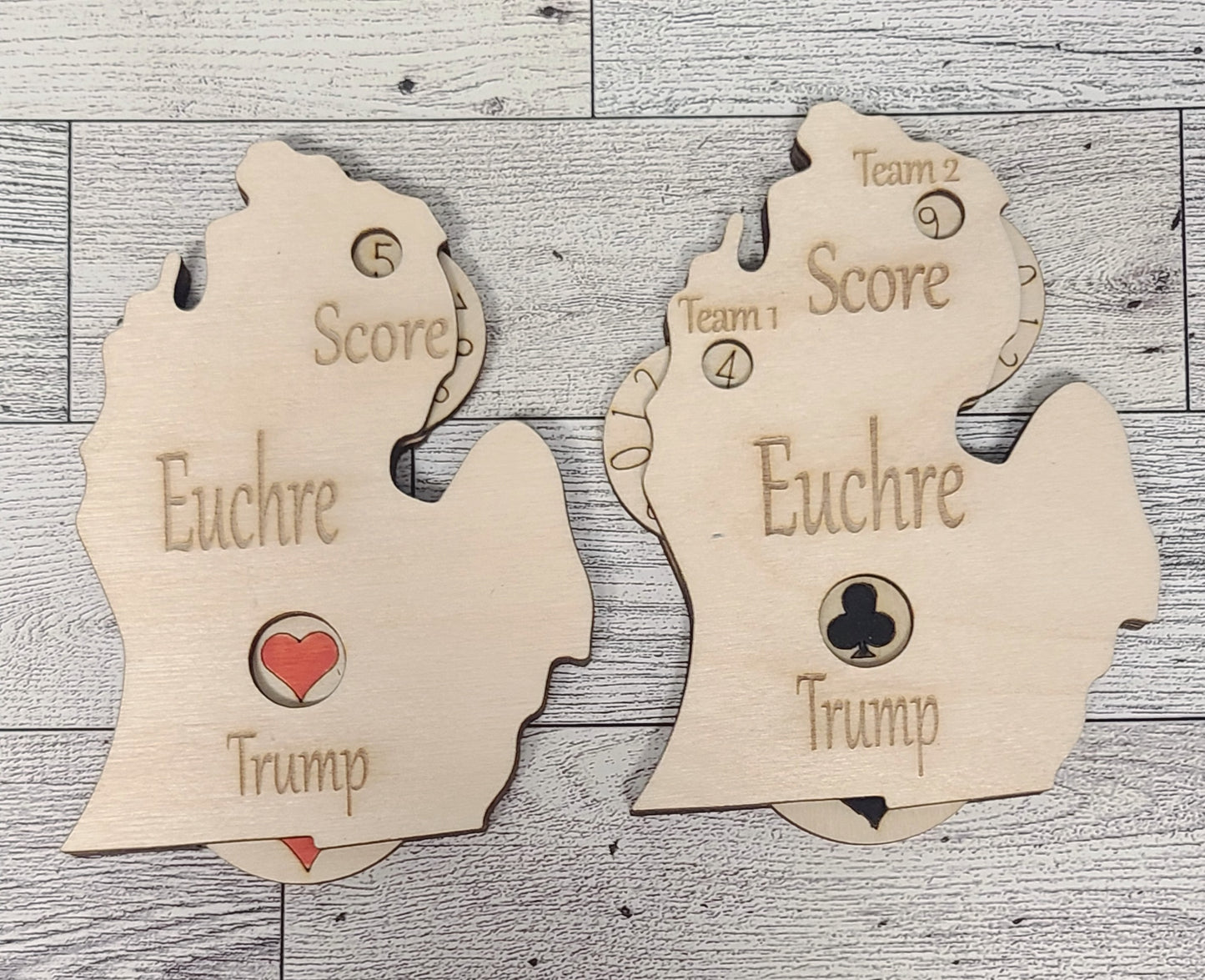 Euchre trackers