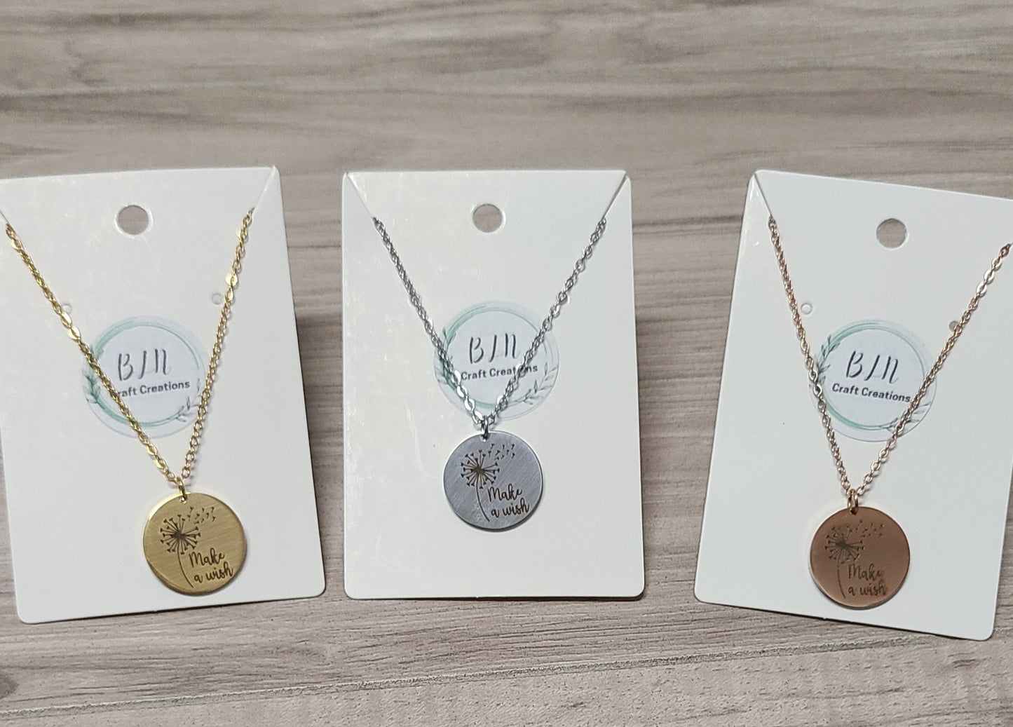 Make a Wish necklace