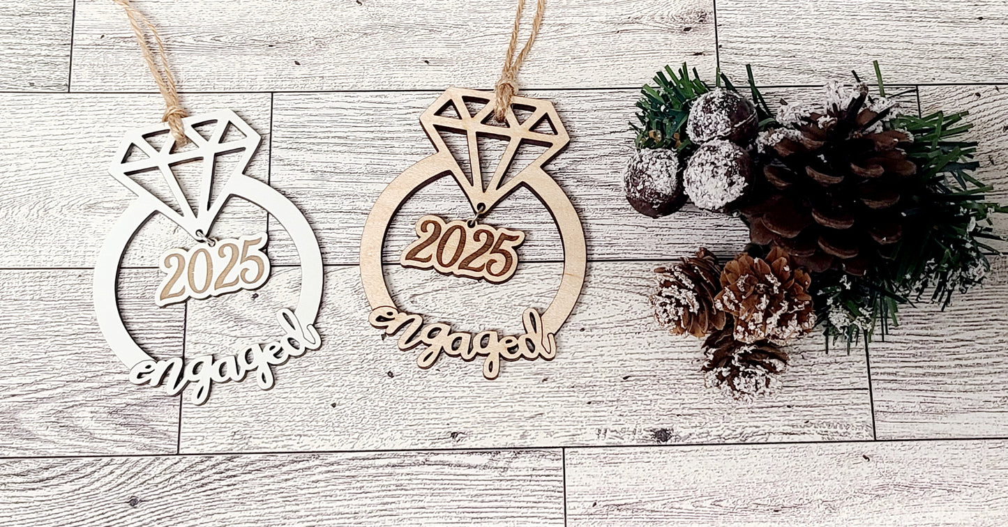 Engaged ornament 2025
