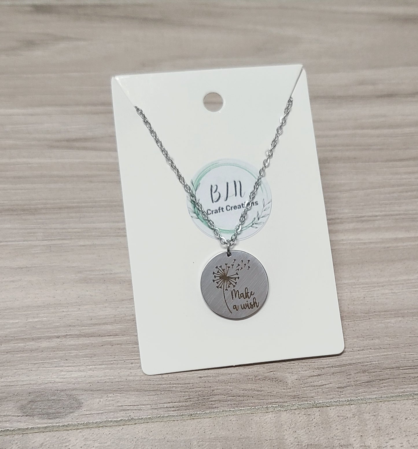 Make a Wish necklace