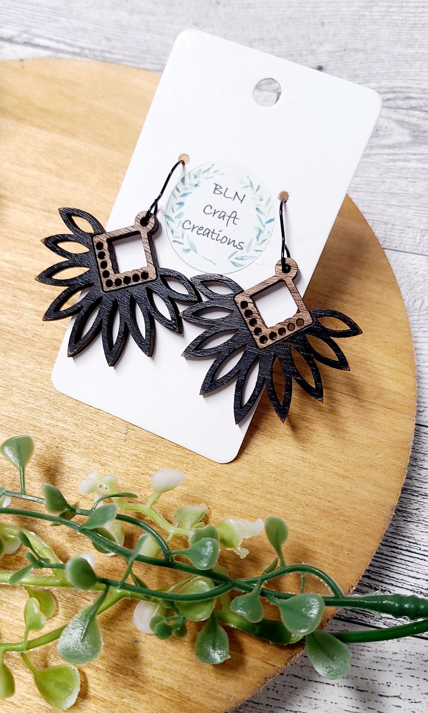 Boho Bird Feather earrings