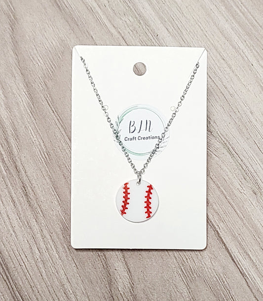 Softball/ baseball necklace