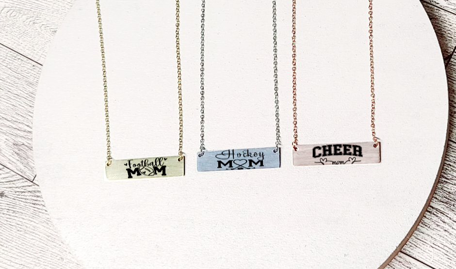 Sport with Mom necklace