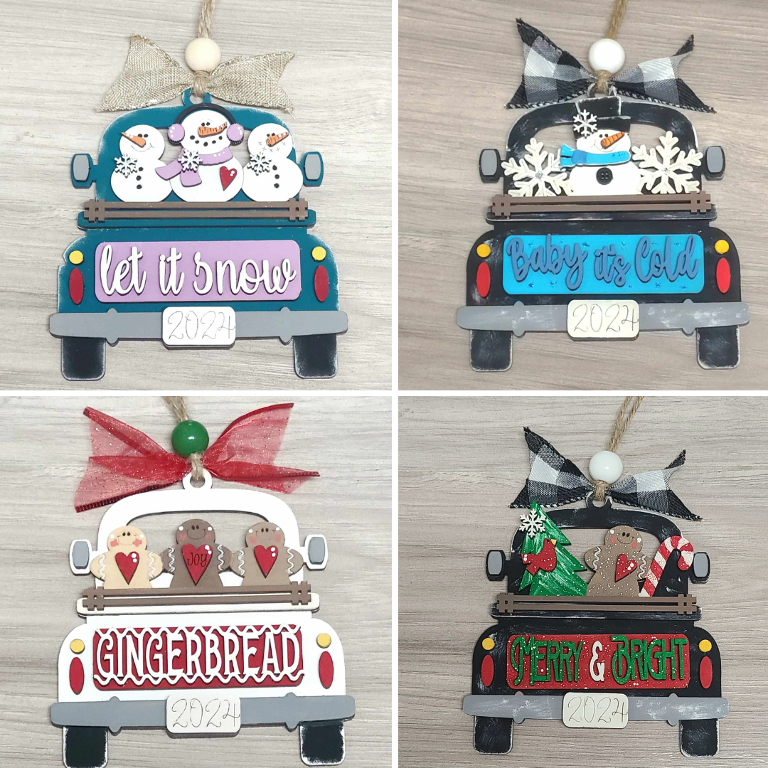 DIY ornament paint kits