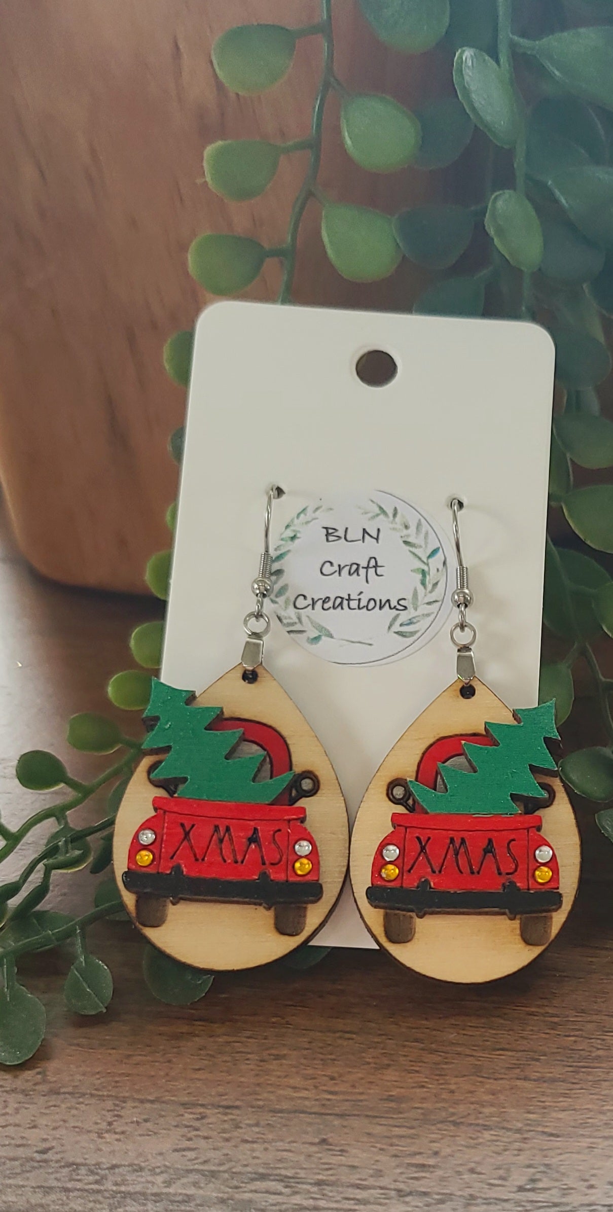 Truck earrings