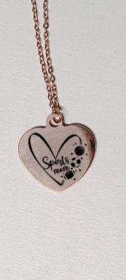 Sport mom necklace