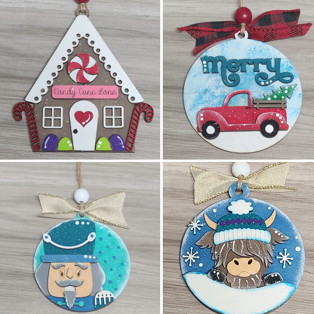 DIY ornament paint kits