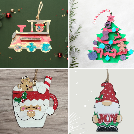 DIY ornament paint kits
