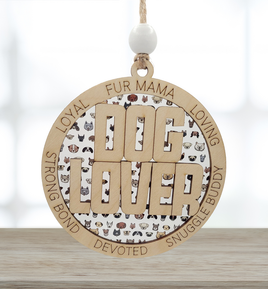 Dog lover ornament