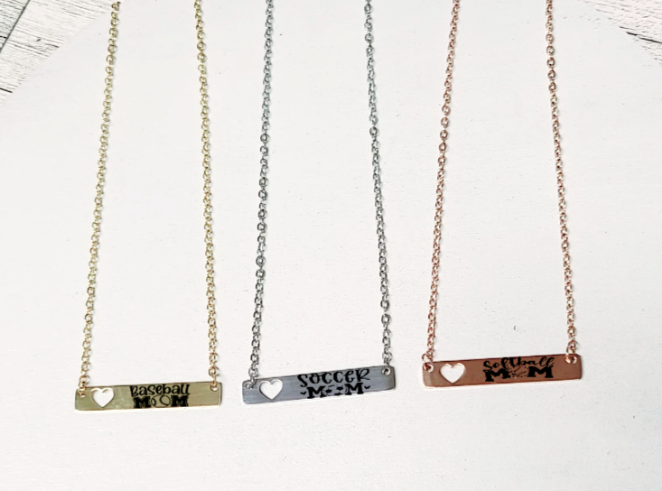 Sport with Mom necklace
