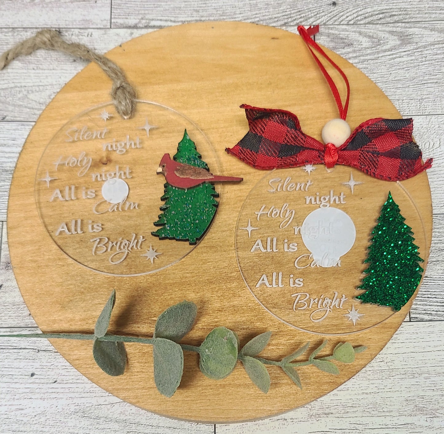 Silent night Ornament