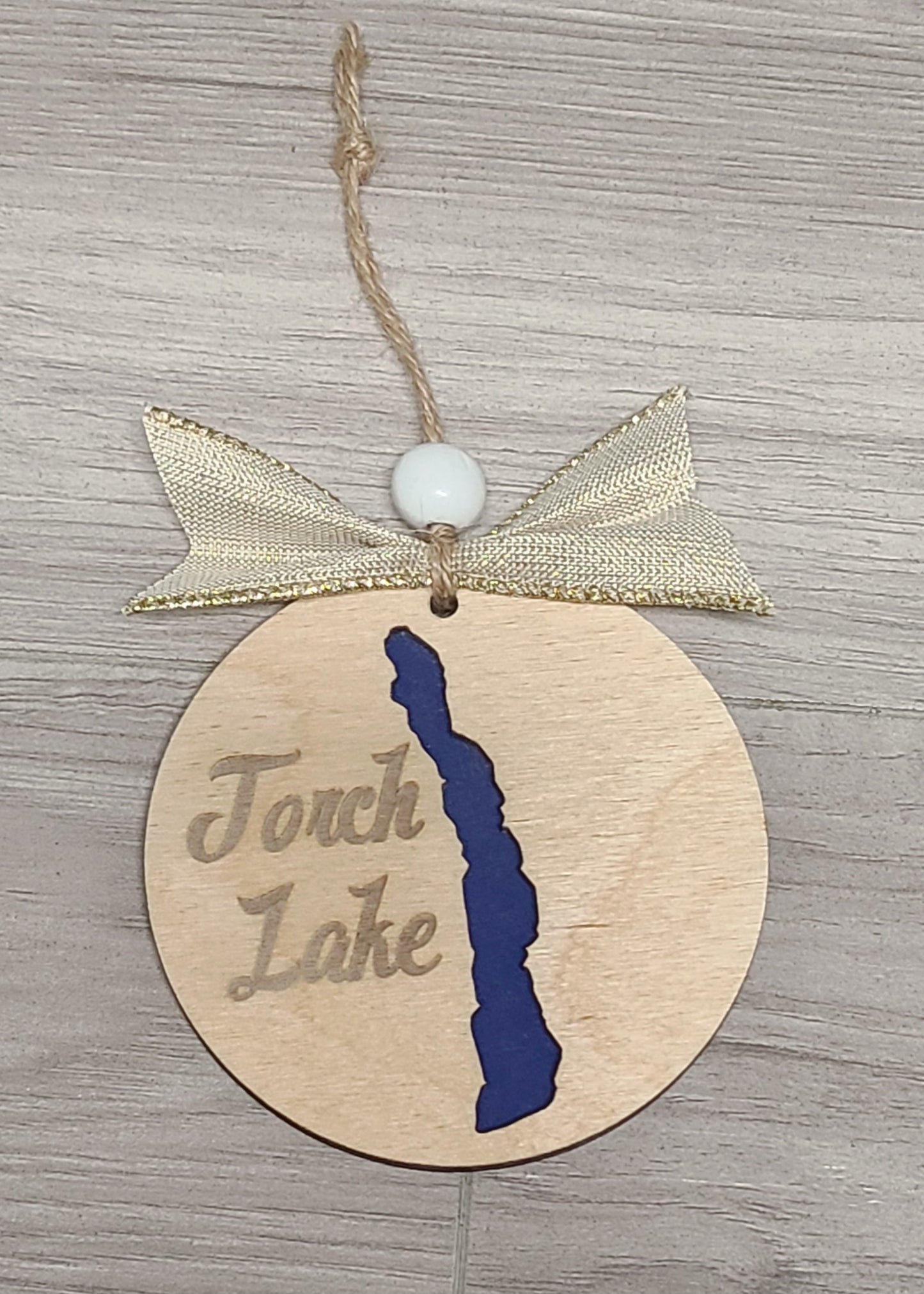 Torch Lake Ornament