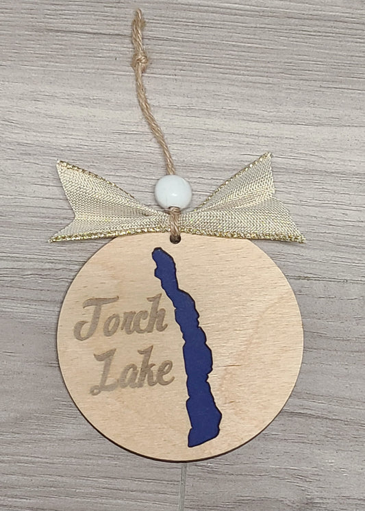 Torch Lake Ornament