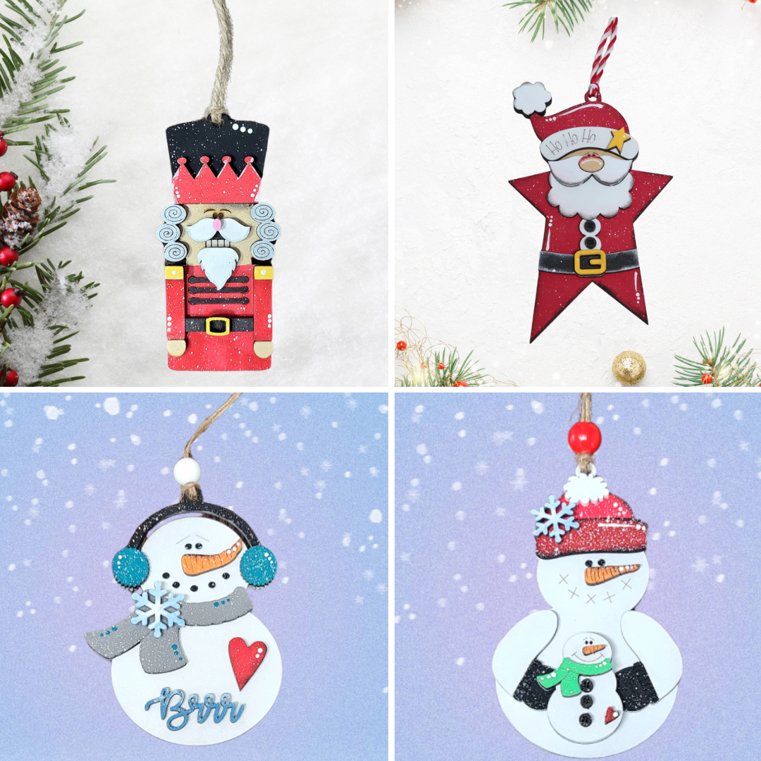 DIY ornament paint kits